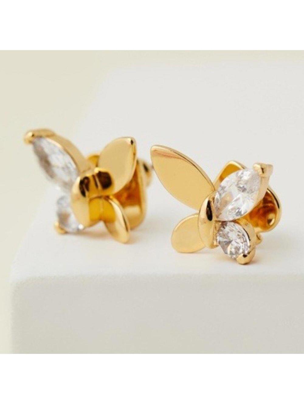 Kate Spade Social Butterfly Stud Earrings - Picture 7 of 9